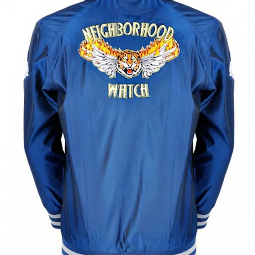 The Watch Blue Varsity Jacket