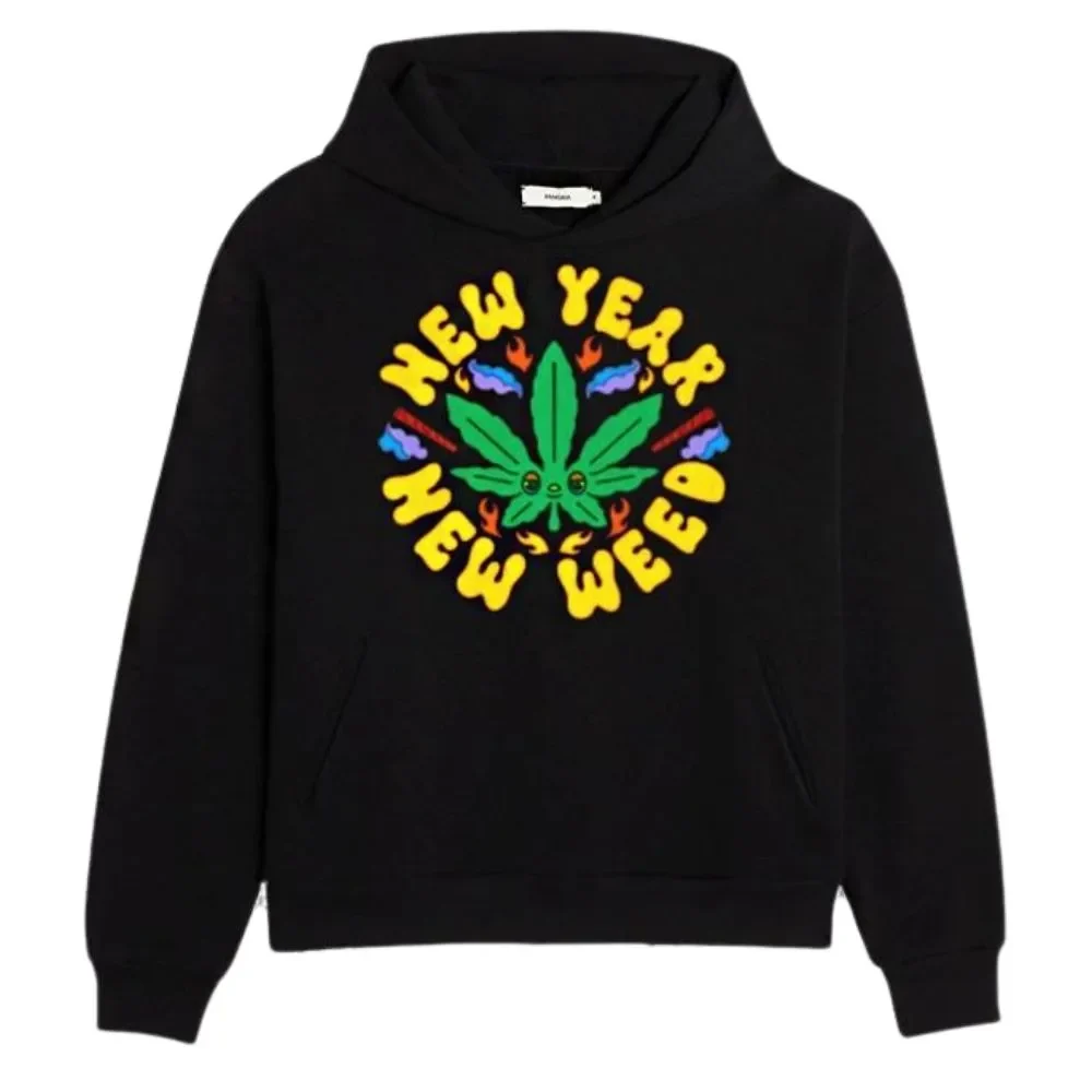 Unisex-Black-New-Year-New-Weed-Hoodie-Front-Look.webp