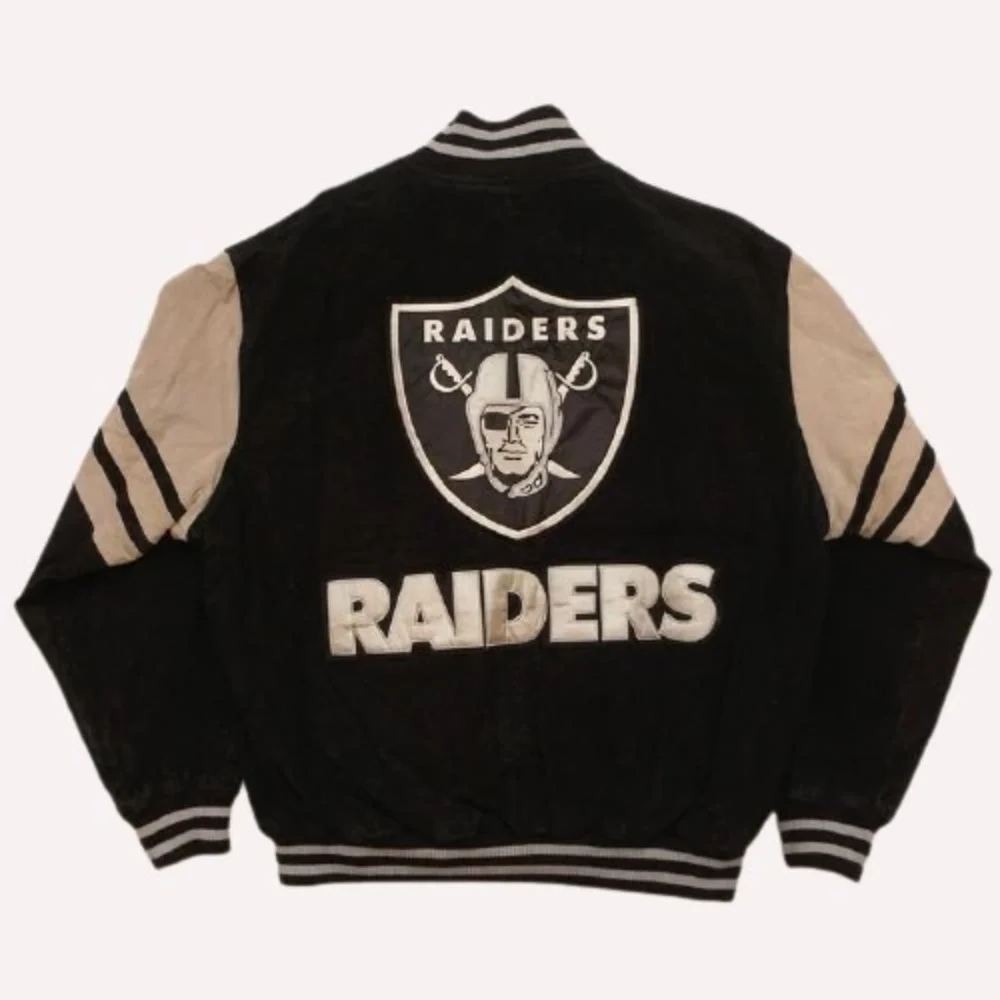Vintage Raiders Varsity Jacket