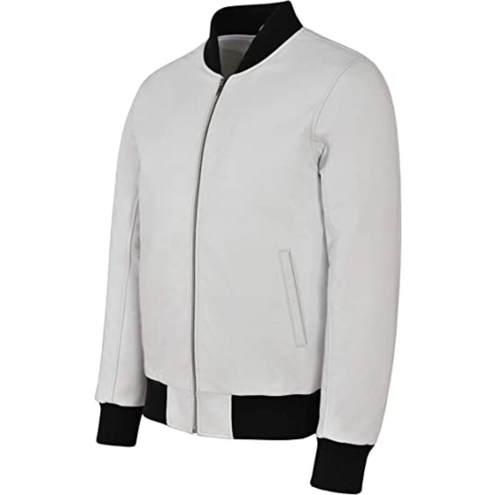 White Varsity Jacket