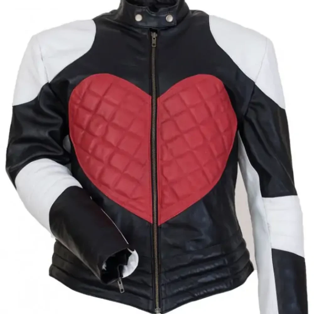 Kylie Minogue Heart Leather Jacket