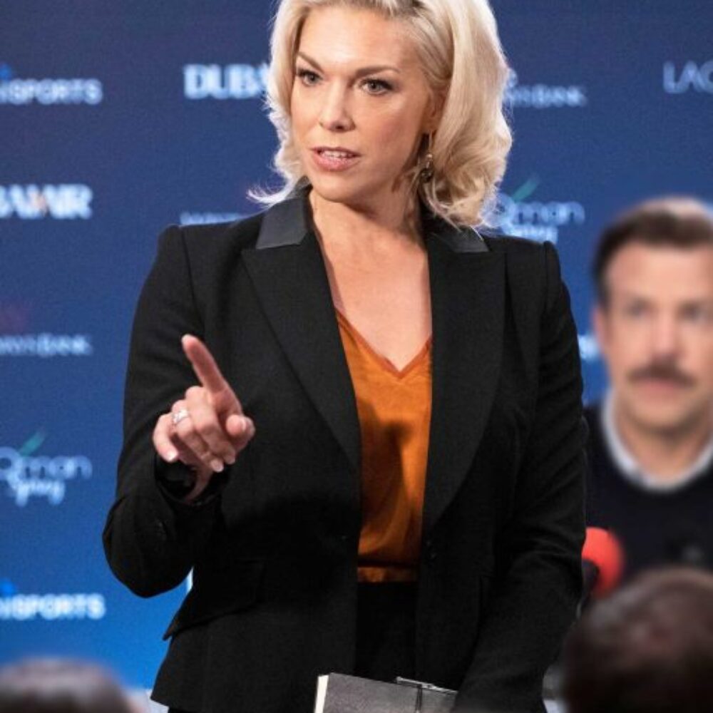 Ted Lasso Hannah Waddingham Black Blazer