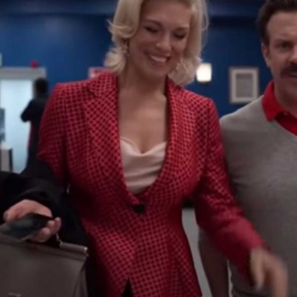 Hannah Waddingham Ted Lasso Women's Red Blazer