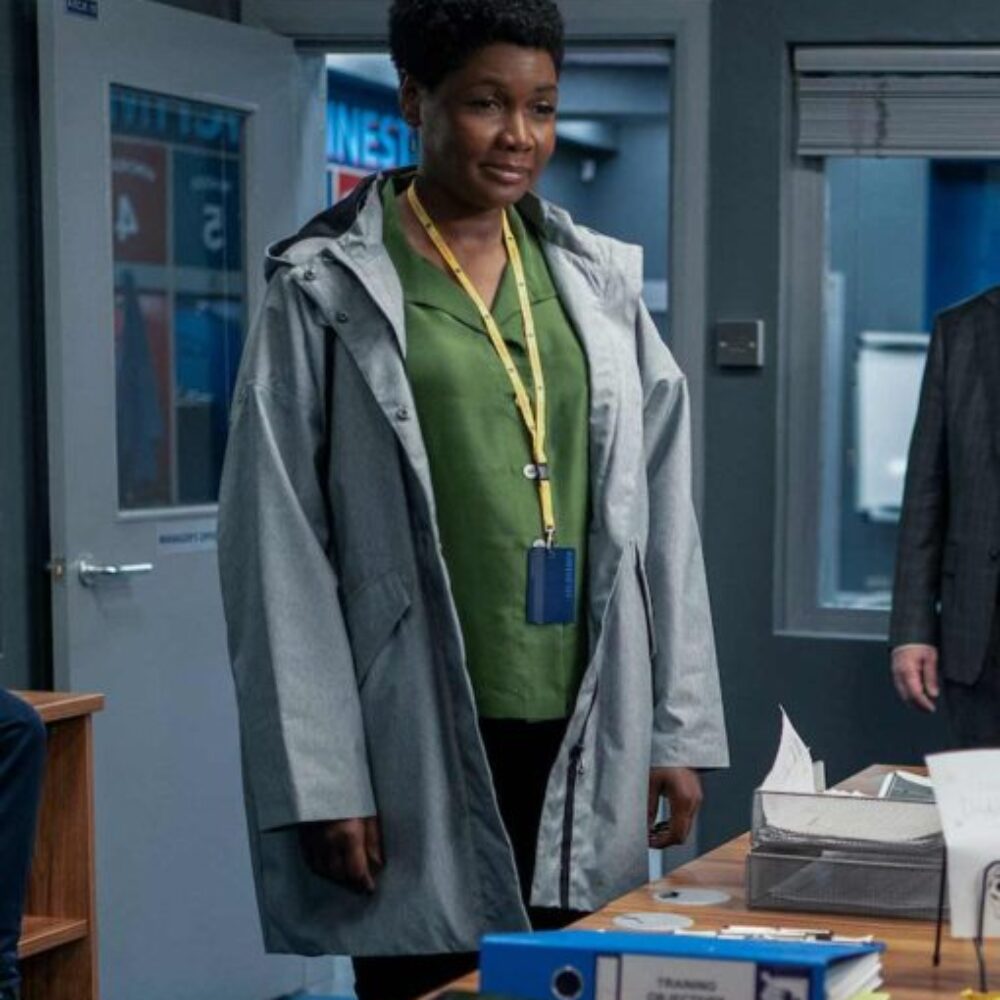Ted Lasso Season 2 Dr Sharon Fieldstone Grey Coat